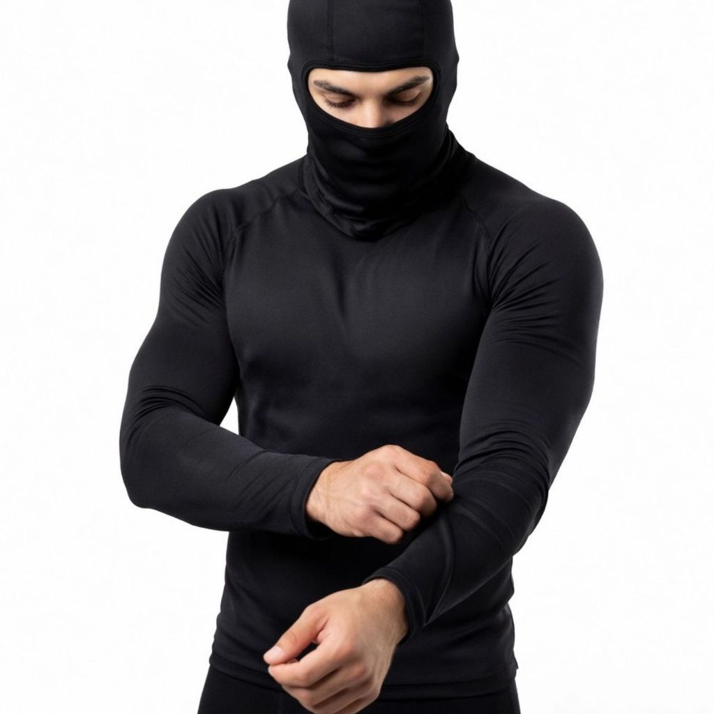 Detalhes do Touca Balaclava UV 50+ Proteção Solar Moto Motoqueiro Motoboy Ninja