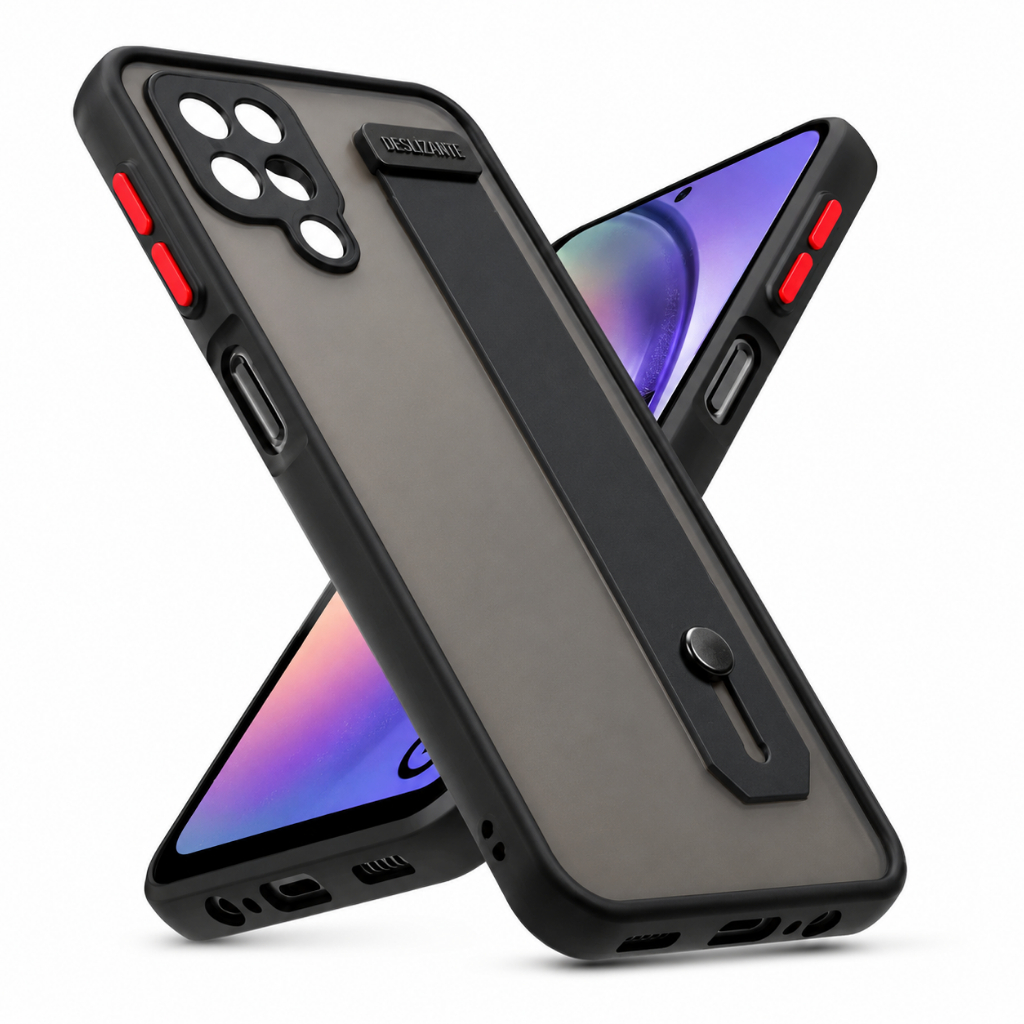 CAPA FOSCA TRANSLÚCIDA CAPINHA Para Samsung A12 / A02 (6.5") case Protetora com suporte