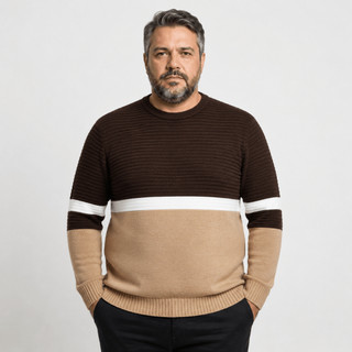 Sueter masculino Plus Size Blusa de frio Casaco Masculino Inverno Blusa De Frio Masculina Tricot Lã tricô blusão