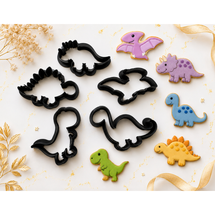 🍪 Kit Cortador Bolacha, Biscoito, Massinha e Biscuit – Impressão 3D