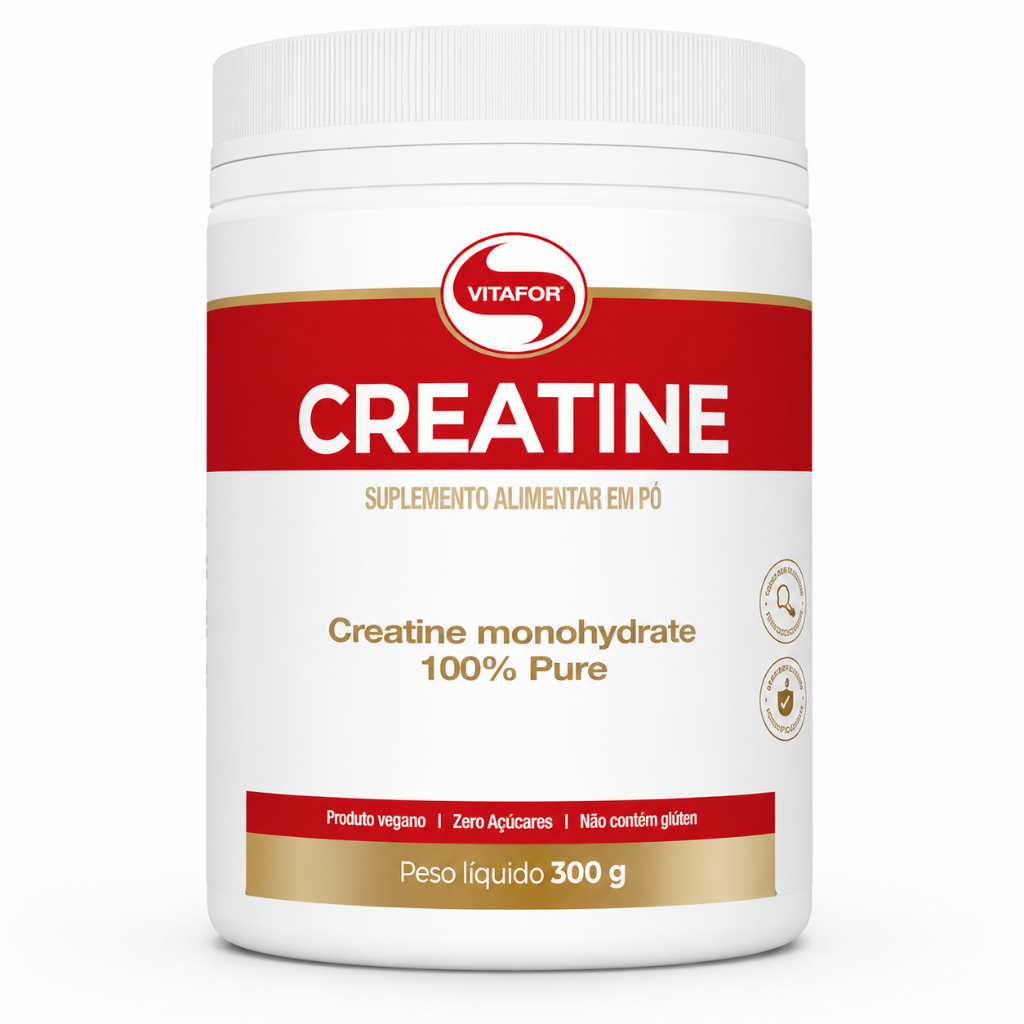 Creatina Monohidratada - Creatine 300g Vitafor