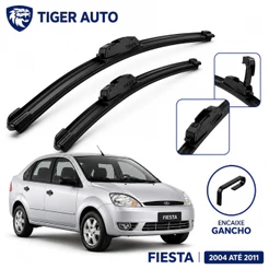Par de palheta dianteira Ford Fiesta de 2004 até 2011