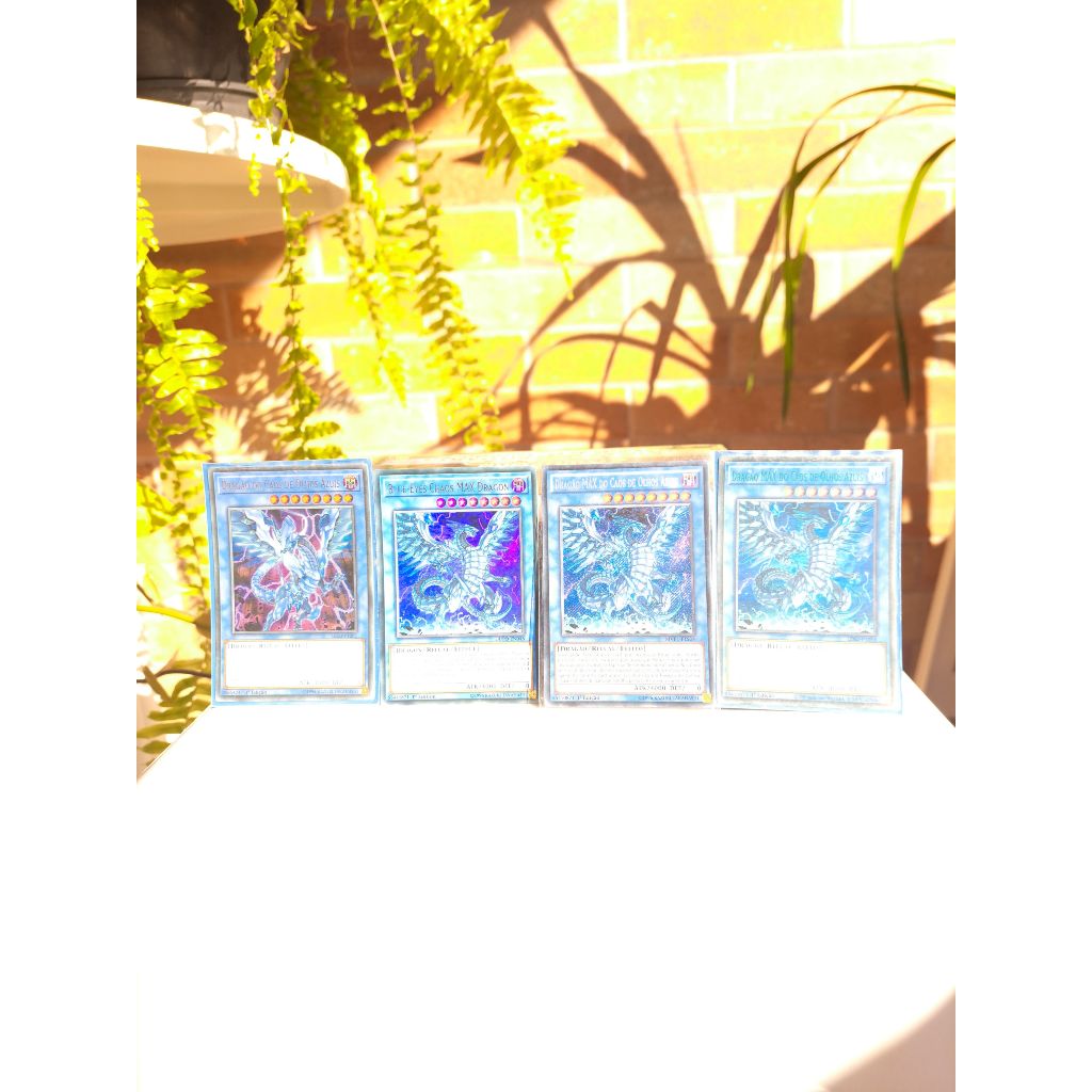 Cartas Yu-Gi-Oh - Dragão do Caos de Olhos Azuis / MÁX do Caos - Konami Original