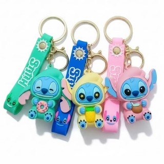 Chaveiro Stitch de Pijama Personalizado Lembrancinha Fofa e Criativa Presente Fofo Acessório