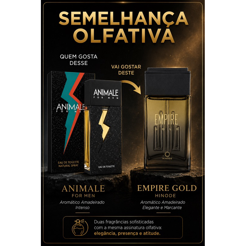 Empire Gold Deo Colônia 100ml Original Hinode