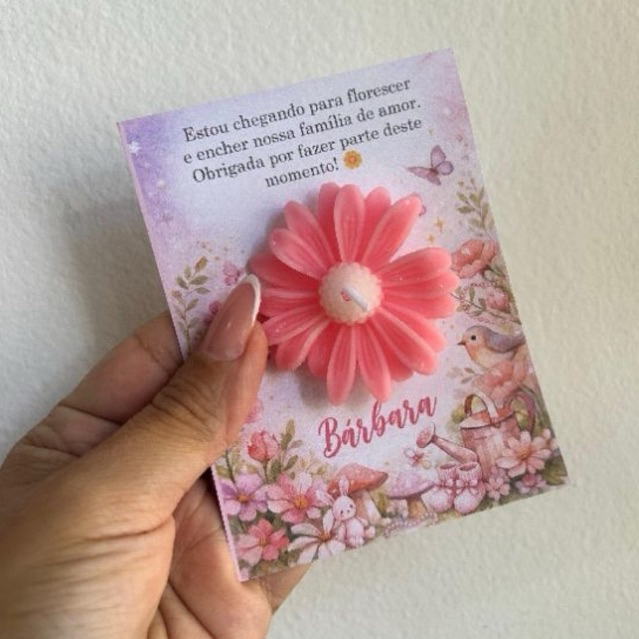 KIT Lembrancinha Vela aromática Maternidade Chá de Bebê Batizado Formatura Aniversário Casamento Presente personalizado