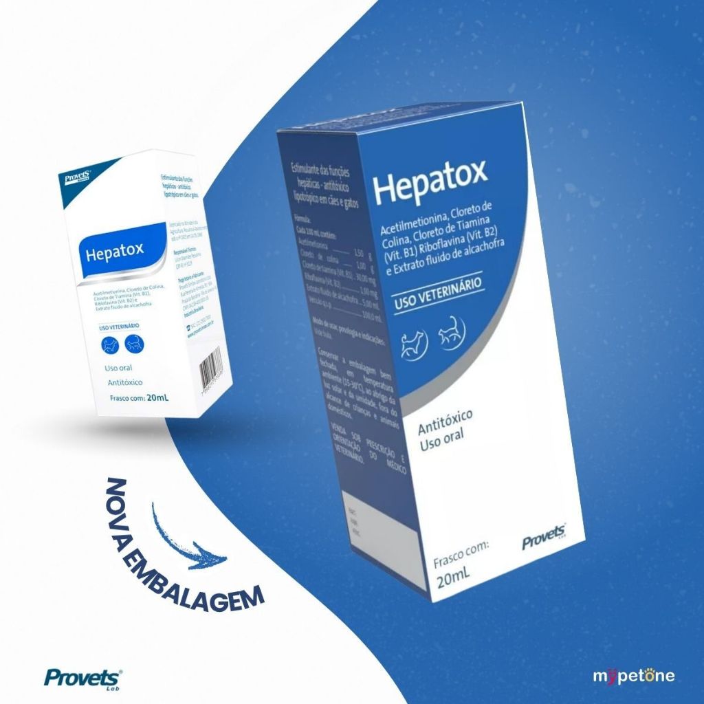 Hepatox Provets para Cães e Gatos - 20 mL · foto 2