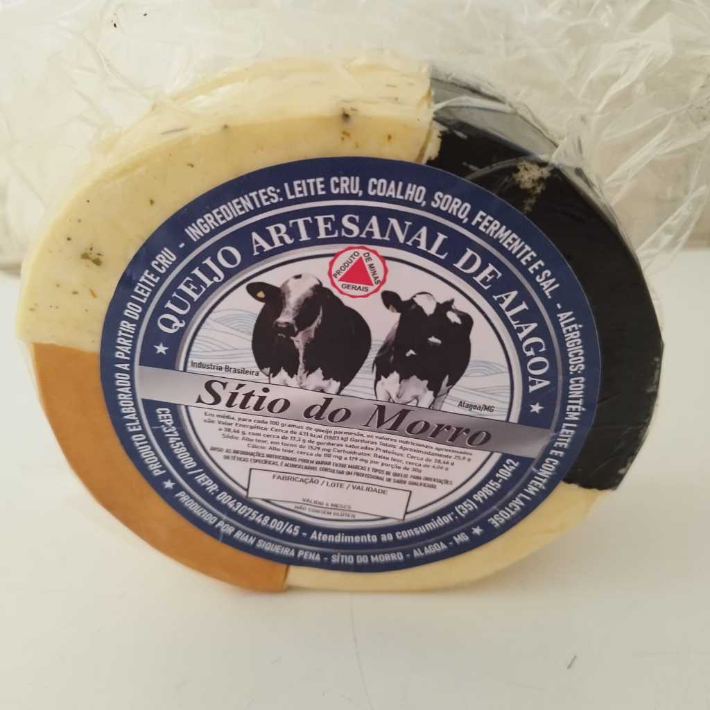 Kit 4 Queijos Parmesão Alagoa 1kg Inspecionado Morro
