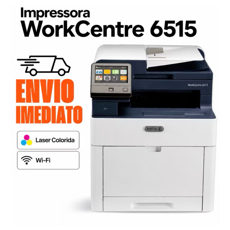 Impressora Xerox WorkCentre 6515 Multifuncional Laser Colorida Wi-Fi