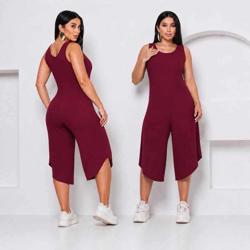 Pantacourt  Envio Rápido regata Midi Feminina - Estilo e Conforto
