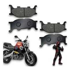 Kit Pastilha Freio Dianteiro Yamaha Mt-03 660 2007 Até 2008