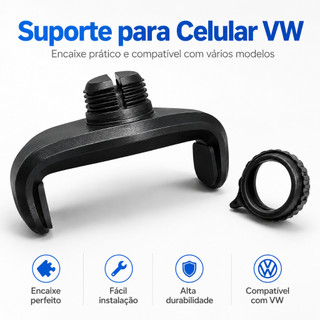 Suporte Celular Up Polo Virtus Voyage Saveiro T-cross Gol Vw