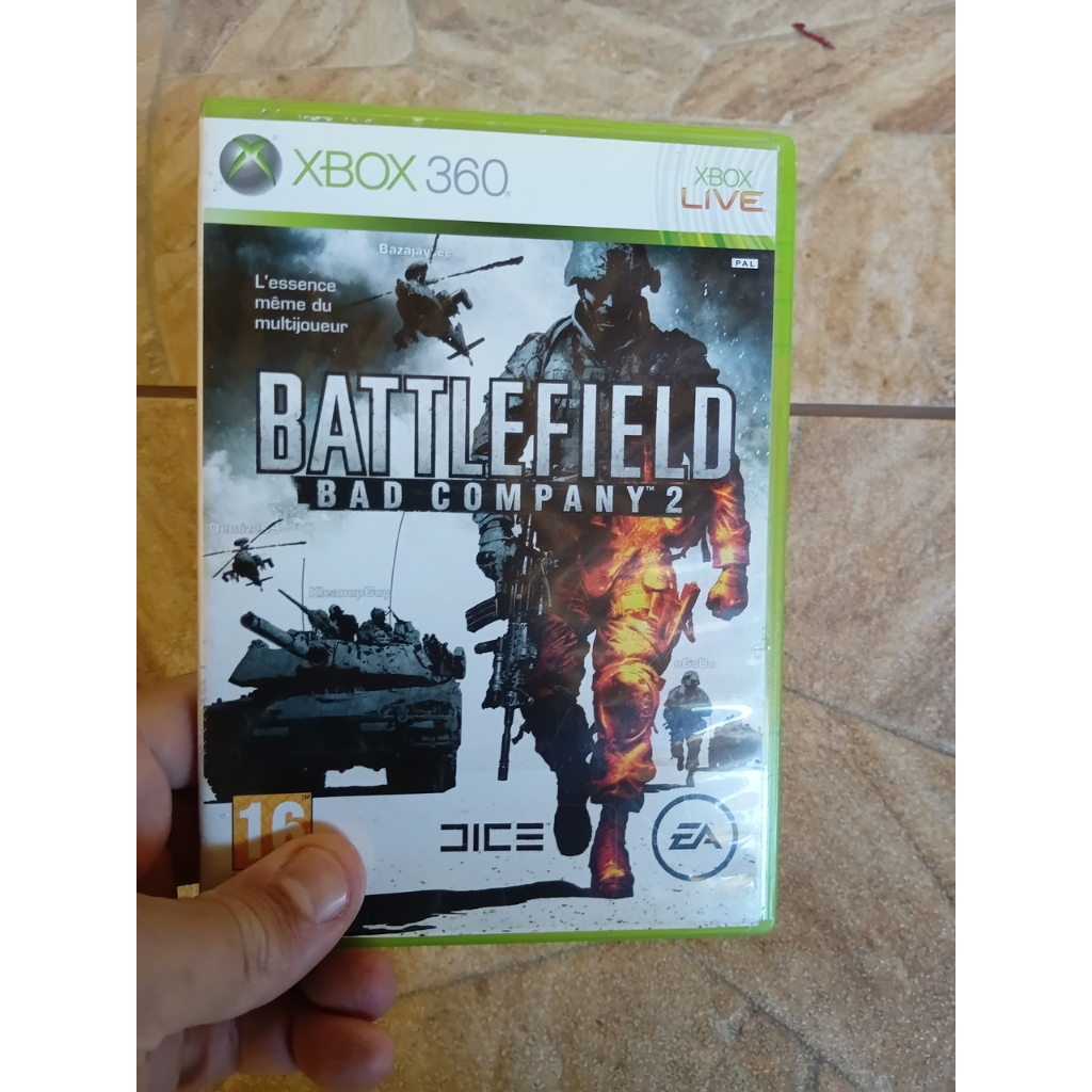Battlefield bad company 2 original xbox 360 ( europeu - PAL)