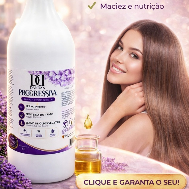 REDUTOR DE VOLUME, LISO PERFEITO - PROGRESSIVA E BTX NO MESMO PRODUTO - 1 L