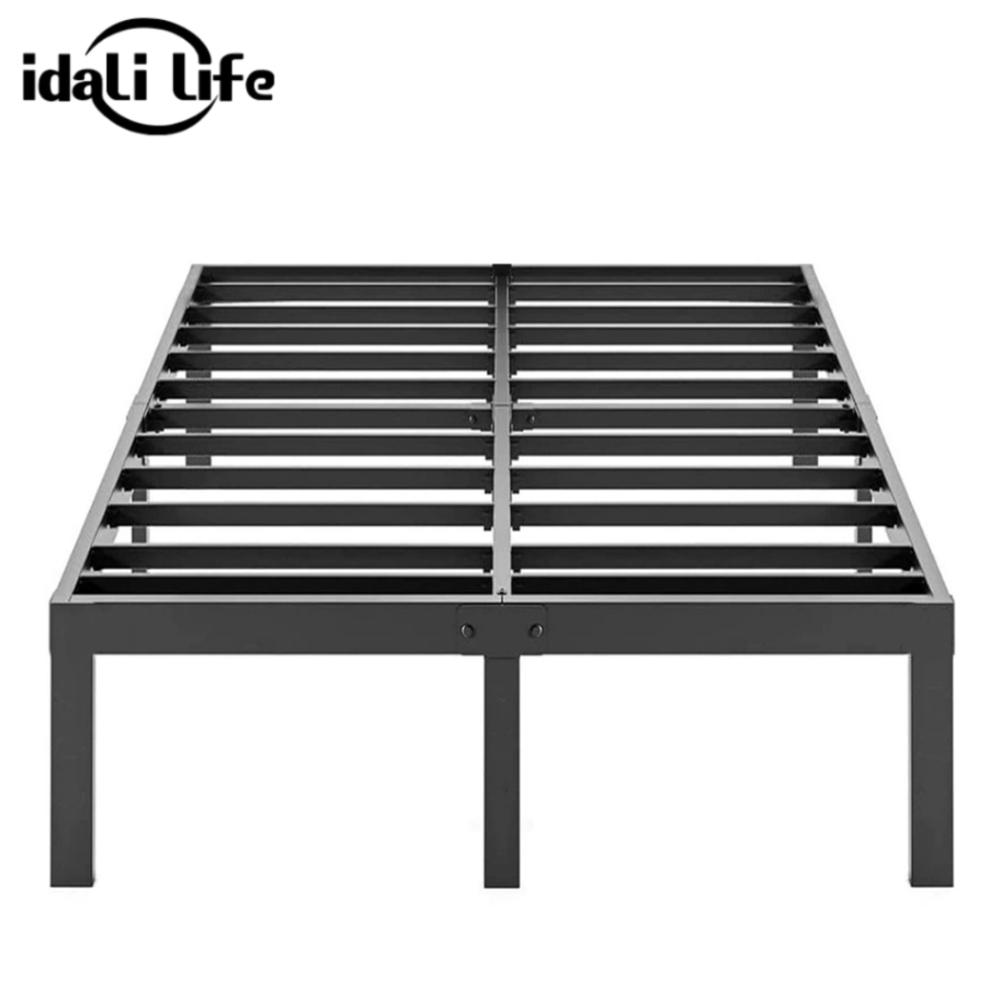 Estrado De Metal Para Cama De Casal Fácil De Instalar e Dobrável Com Suportes De