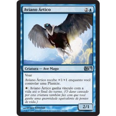 Aviano Ártico (Ave / Mago) - - Magic The Gathering