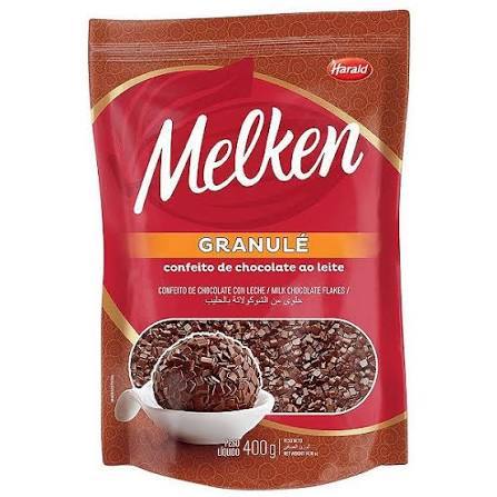 Granule Chocolate Ao Leite Melken Harald 400g
