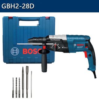 bosch Martelete Rotativo Furadeira Martelo Rompedor de Impacto 1500w com maleta