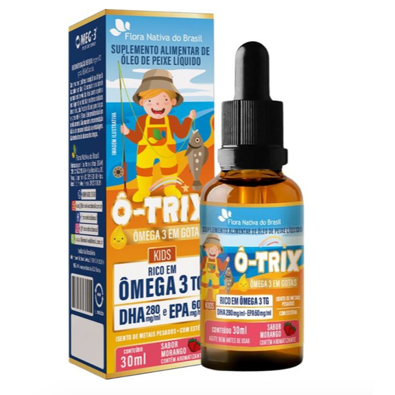 Ô-Trix Ômega 3 Kids 30 ml - Flora Nativa