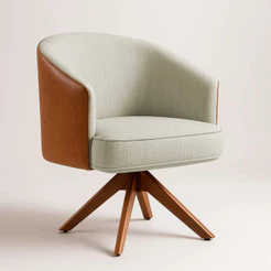 Poltrona Júlia | Design Sofisticado com Estofado para Sala de Estar e Escritório