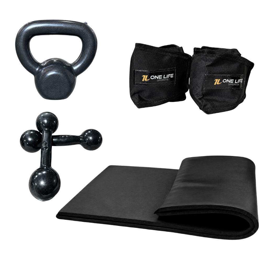 Kit Aeróbico Completo para Exercícios em Casa