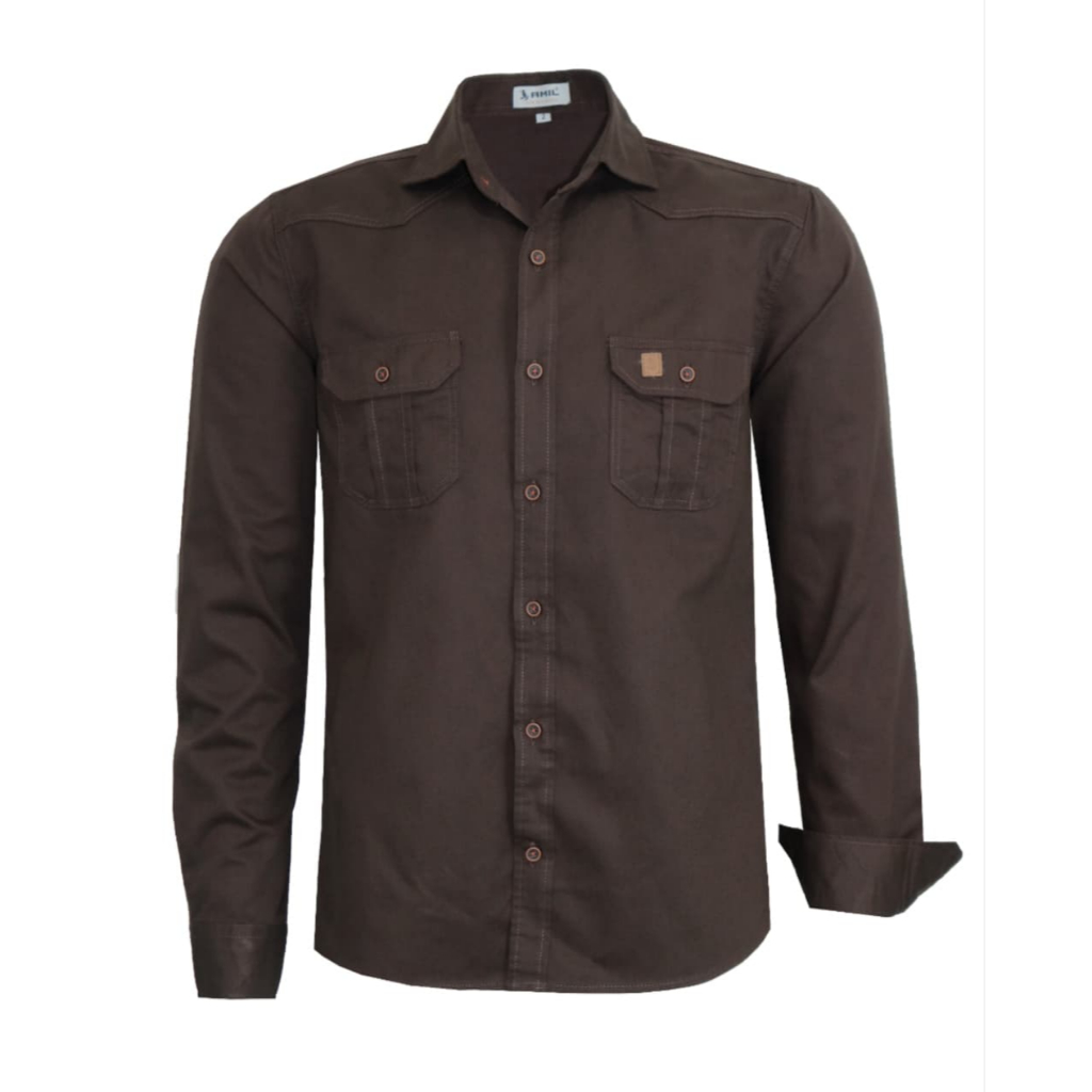 Camisa Amil Estilo Militar Slim Modelo Scorpion 2 Bolsos Luxuoso Lançamento Promoção