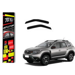 Calha de Chuva Renault Duster 2020 a 2027 TG Poli Defletor 4 portas Protetor Janelas Fumê