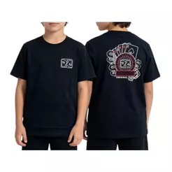 Camiseta Infantil Algodão Masculina Estampa Cartas