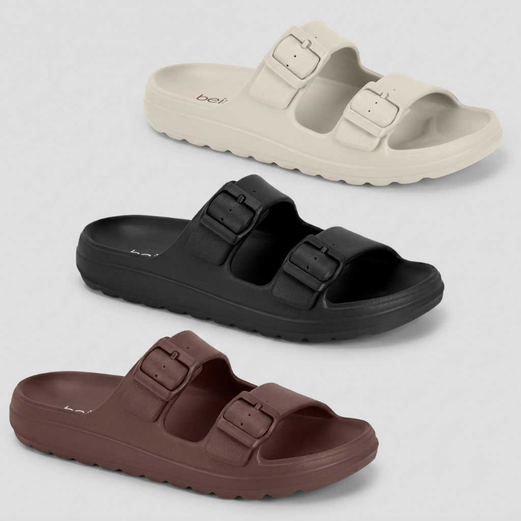 Chinelo Feminino Beira Rio Birken Slide EVA Leve Conforto Original
