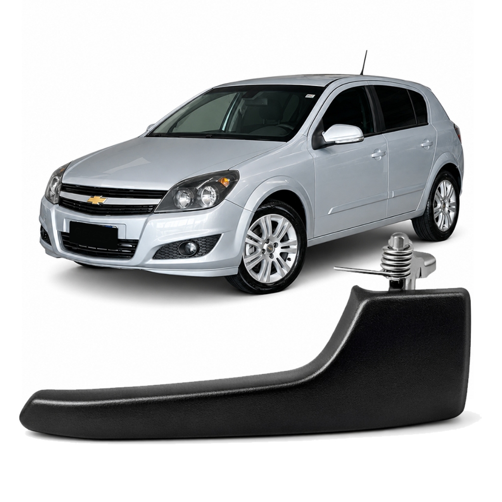 Gatilho Maçaneta Vectra 2005 a 2011 Interna Preta