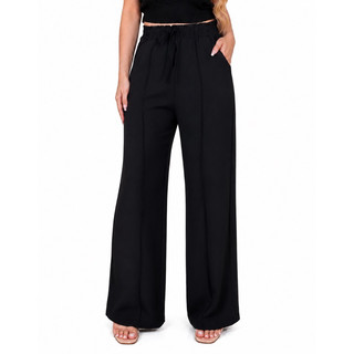 Kit 2 Calça Pantalona Calça Cintura Alta Tecido Duna Calça Confortável Calça  Barata Calça Feminina