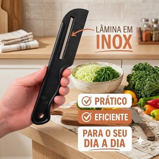 Pelasti Fatiador de Legumes e verduras Aço Inox  cores Verde Amarelo Preto Azul Rosa