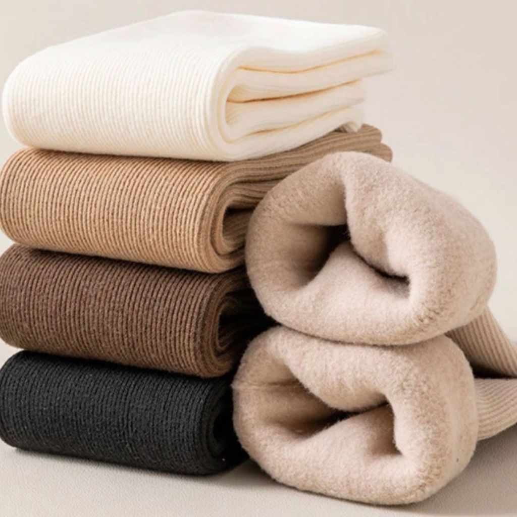 kit Com 2,4,6, Pares Meia de Termica Forrada Grossa Inverno Peluciada  Quentinha