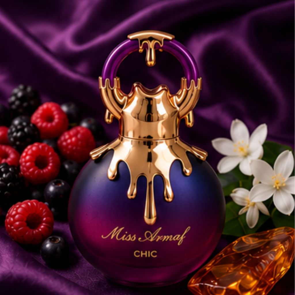 Perfume Feminino Miss Armaf Chic 100ml – Fragrância Sofisticada e Longa Duração