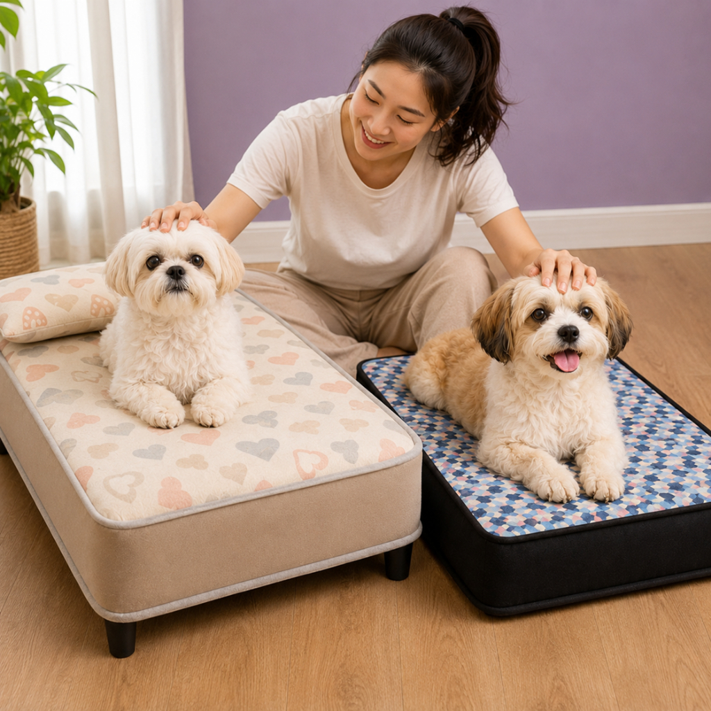 Cama Box Ortopédica Impermeável para Cachorro