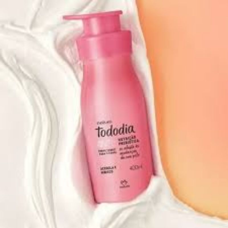 Creme Hidratante Corporal  Tododia Acerola e Hibisco 400ml Original