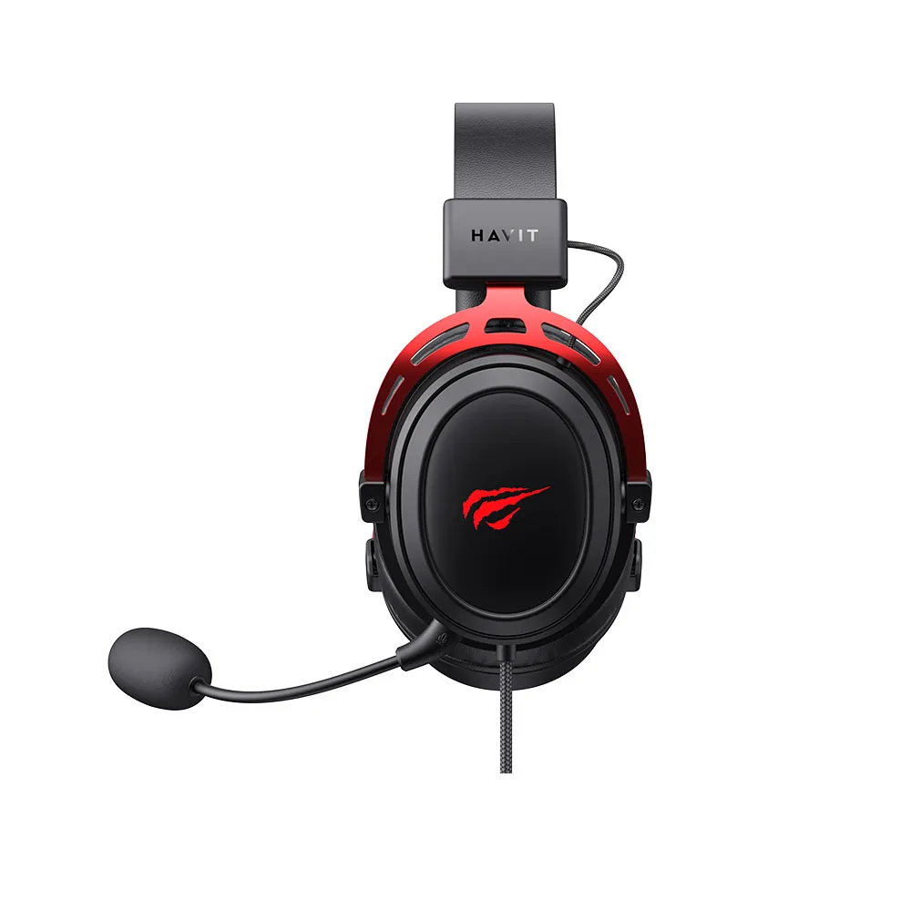 Headset Gamer Havit GT-H756d P2 50mm com Microfone Removível - PS4/Xbox/PC