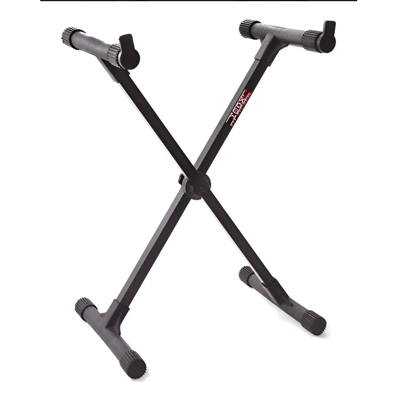 Suporte Para Teclado Em X Metal Preto