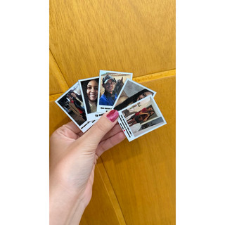 10  Mini Fotos Polaroid Personalizadas com Foto e Frase | Mini Polaroid | Lembrança | Presente Personalizado
