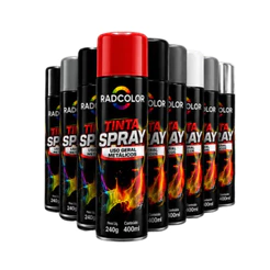 Tinta Spray Uso Geral E Automotivo Cores 400ml Radnaq