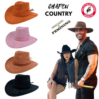 Chapéu Cowboy Country Masculino Feminino Gustavo Lima Ana Castela Barretos