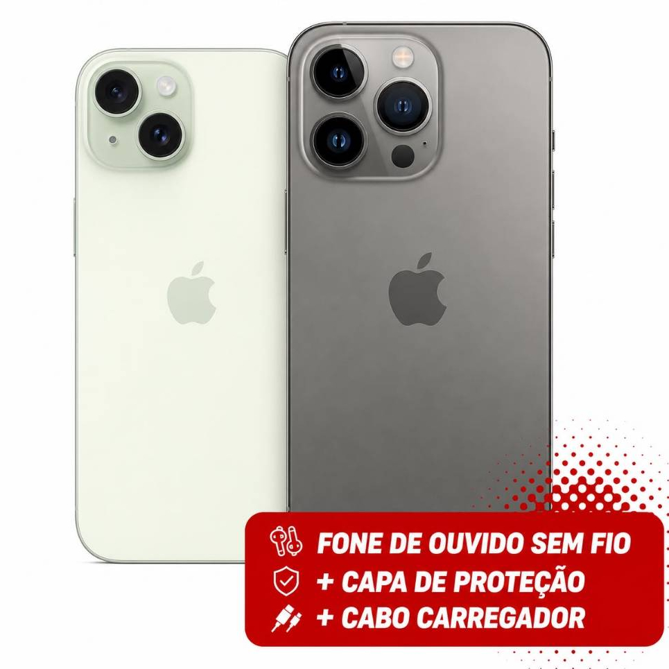 CELULAR IPHONE 15 E IPHONE 15 PRO MAX 128gb 5G ORIGINAL (VITRINE) PRONTA ENTREGA PROMOÇÃO ORIGINAL.