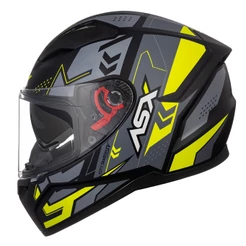 Capacete Masculino Asx City Diagon Sv Cinza Fosco Com Óculos Interno