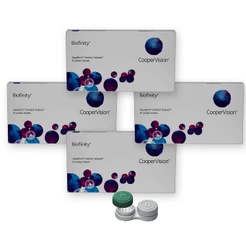 Lente De Contato Biofinity Coopervision 03 + 01 Grátis