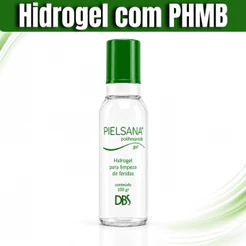 Hidrogel Para Limpeza De Feridas Polihexanida Gel Phmb 30g, 50g ou 100g Gel Cicatrizante Hidratante - Pielsana