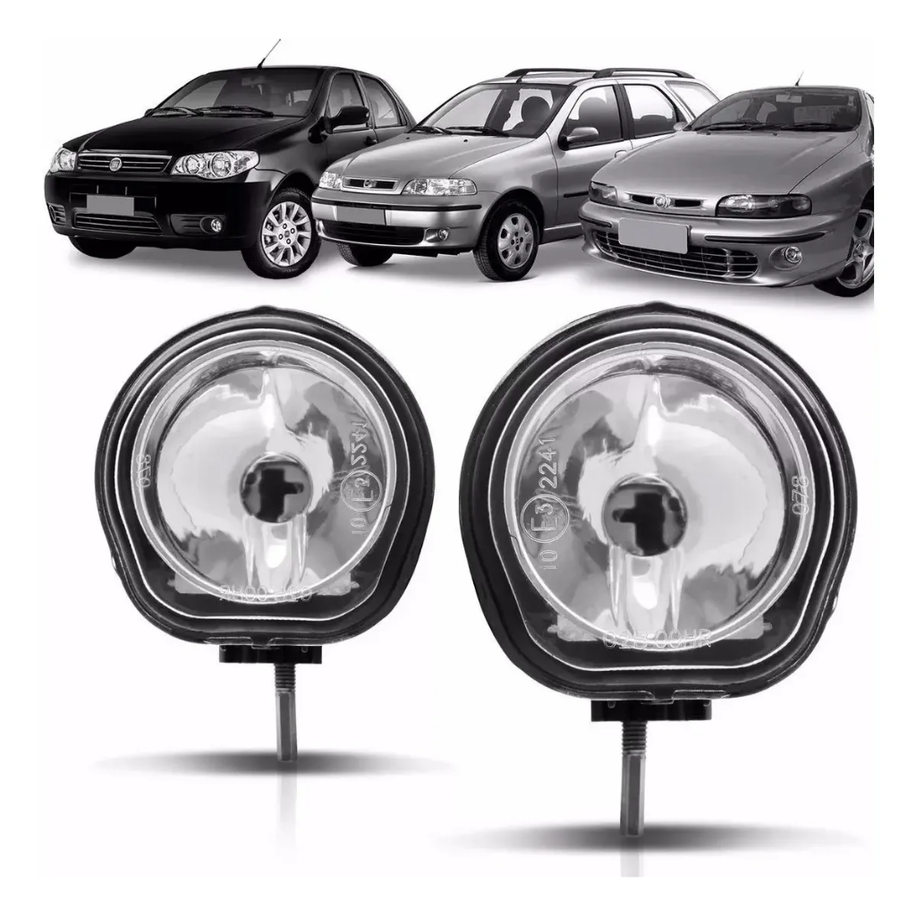 Farol Milha Auxiliar Palio Siena Strada Weekend G2 E G3 Marea