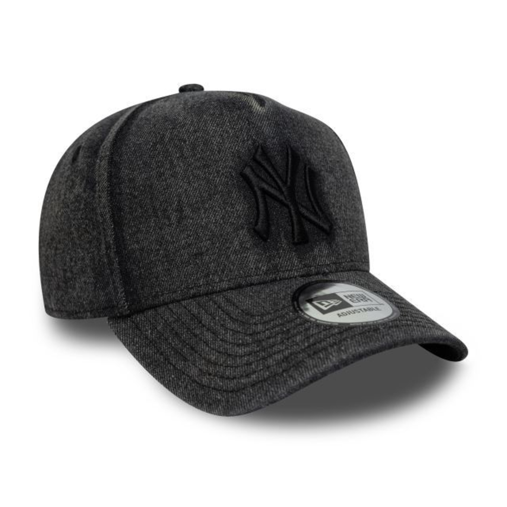 BONÉ NEW ERA 9FORTY A-FRAME NEW YORK YANKEES MLB PRETO — AJUSTÁVEL | ORIGINAL · foto 2