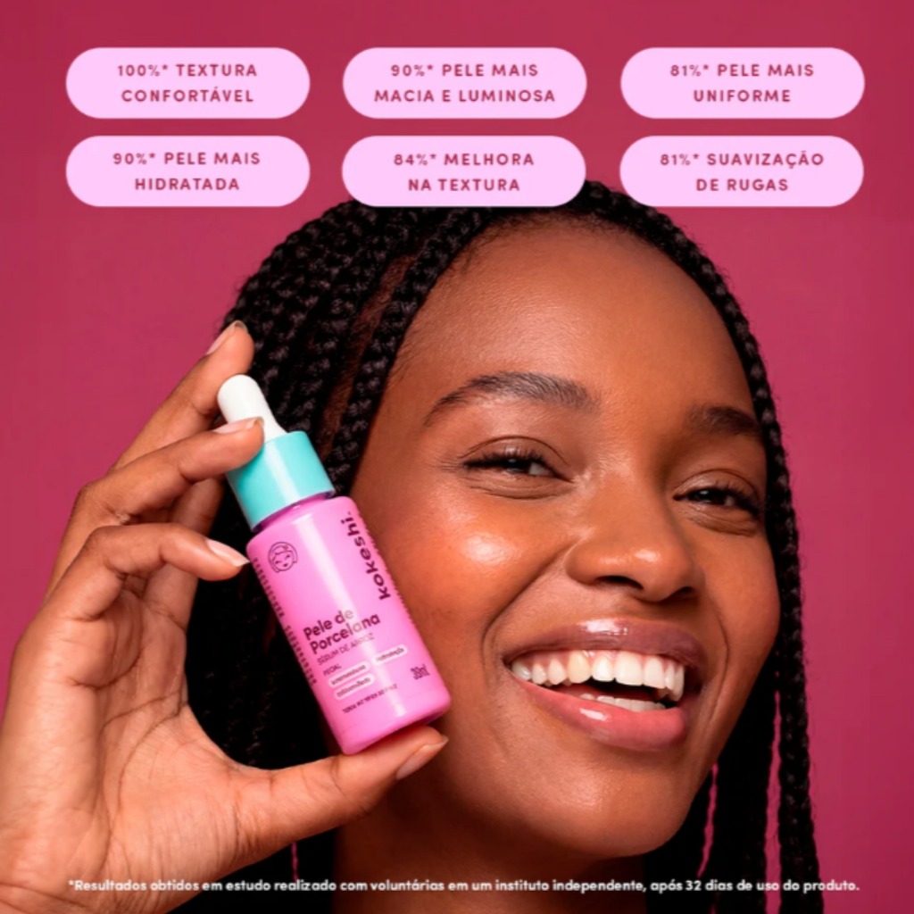 Kit Tratamento Facial 4 Etapas Kokeshi — imagem 2 de 2
