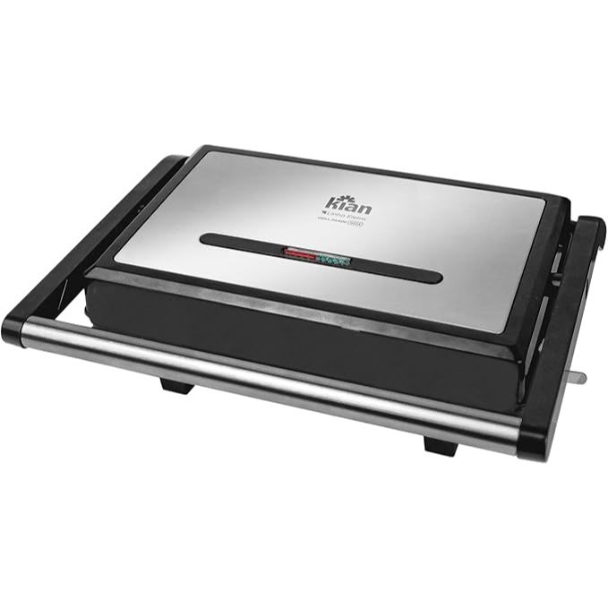 Grill Panini Kian Inox 127V 1200W - Preto