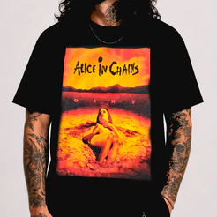 Camiseta Alice in Chains Dirt Grunge 100% Algodão | Estampa Silkscreen